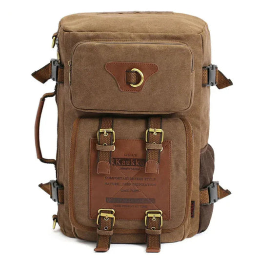 Explorer Canvas Backpack – 20–35L - Travalto