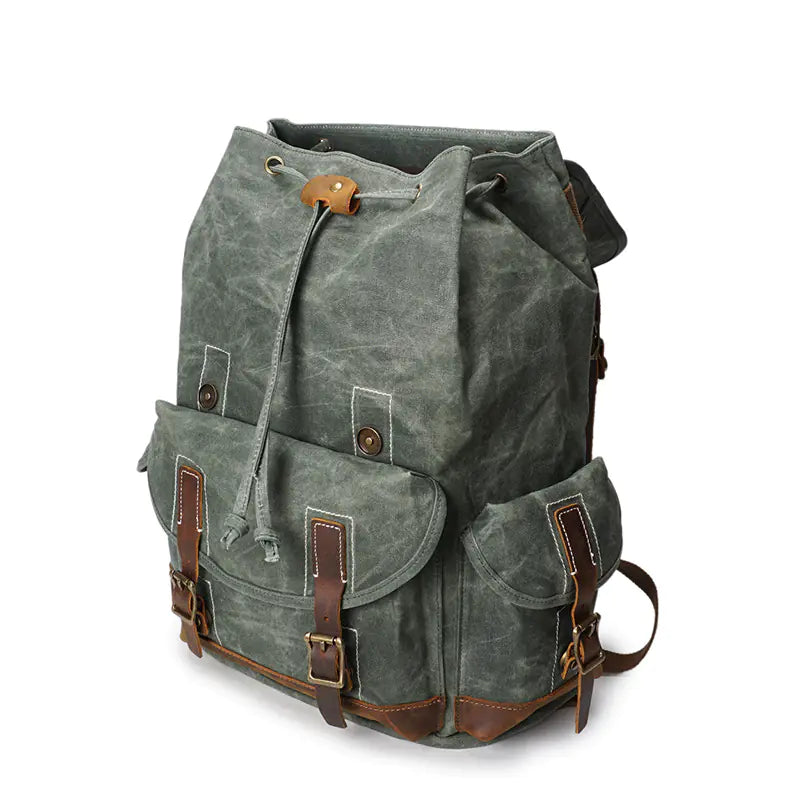 Waterproof Canvas Backpack - Travalto