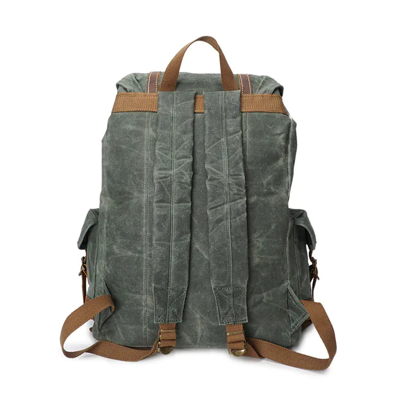 Waterproof Canvas Backpack - Travalto